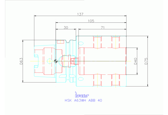 HSK A63WH-ABB-40