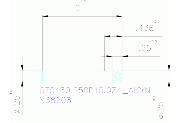 STS430.250D1S.0Z4 ALCRN
