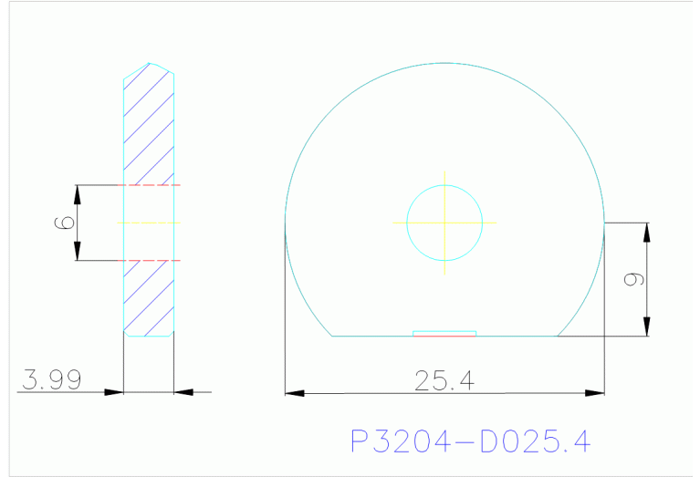 P3204-D25.4 WSP46G