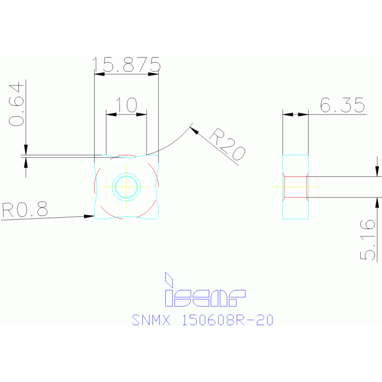 SNMX 150608R-20 IC418