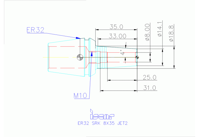 ER32 SRK 8X35 JET2