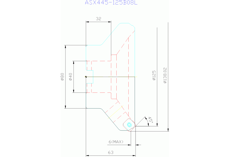 ASX445-125B08L