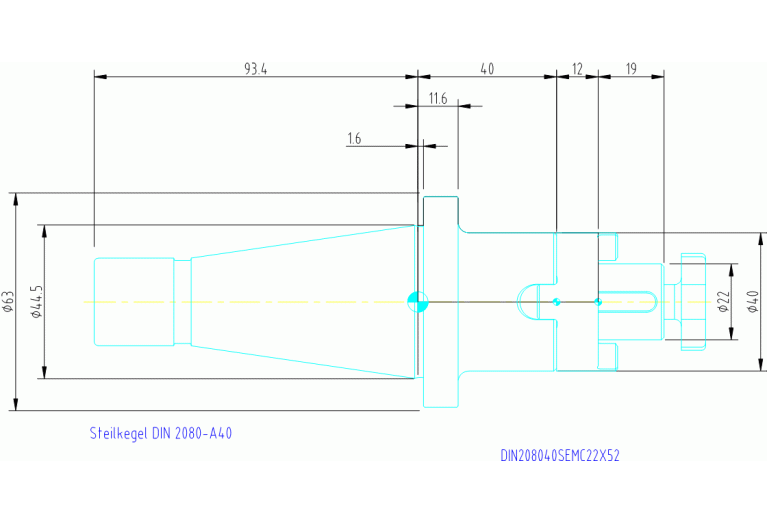 DIN208040SEMC22X52