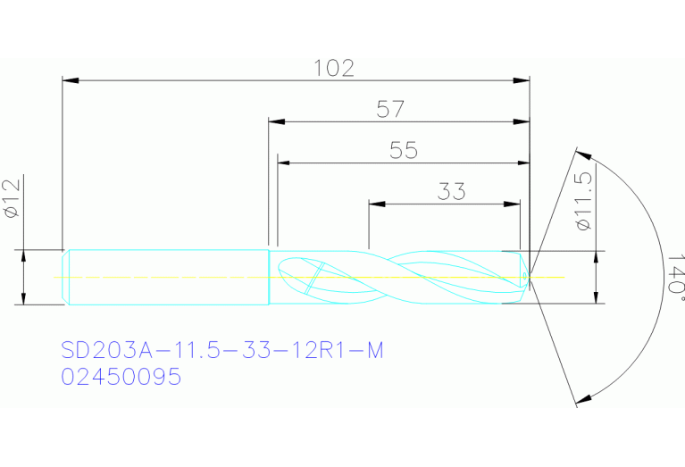 SD203A-11.5-33-12R1-M