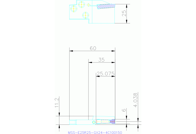 MSS-E25R25-GX24-4C100150