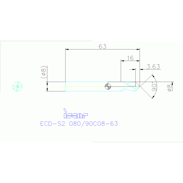ECD-S2 080/90C08-63 IC08
