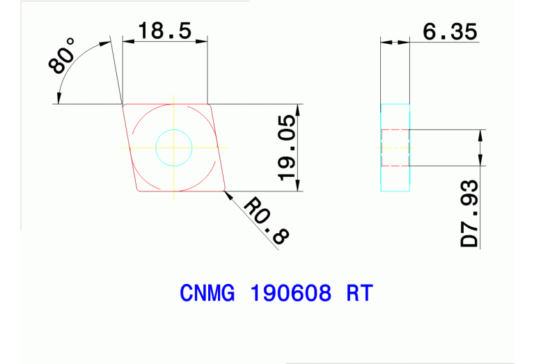 CNMG 190608 RT TT8125