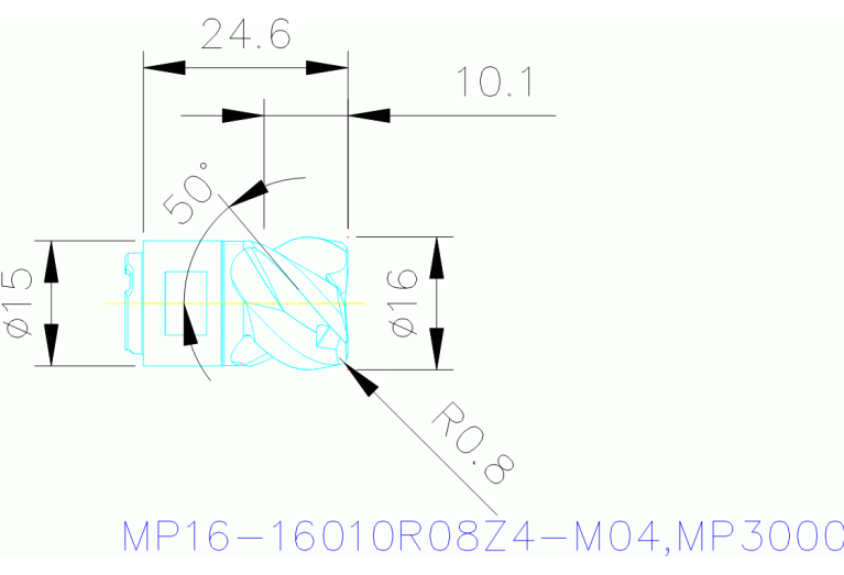 MP16-16010R08Z4-M04 MP3000
