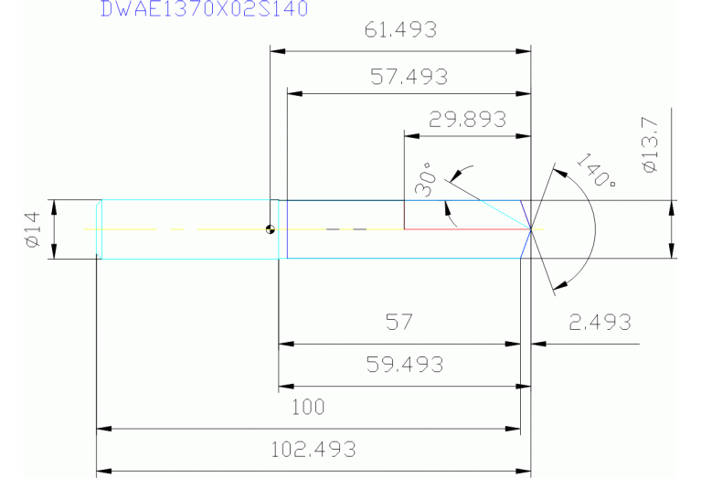 DWAE1370X02S140 DP102A