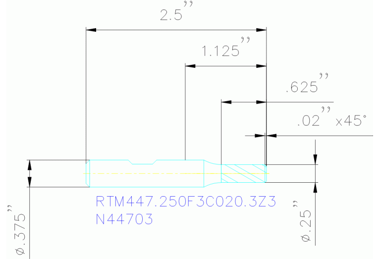 RTM447.250F3C020.3Z3