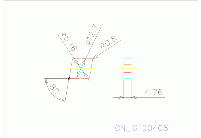 CNMG120408N-ME AC8115P