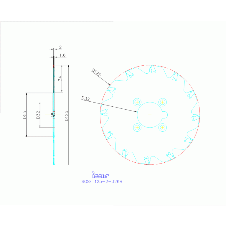 SGSF 125-2-32KR