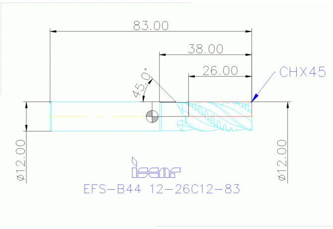 EFS-B44 12-26C12-83 IC608