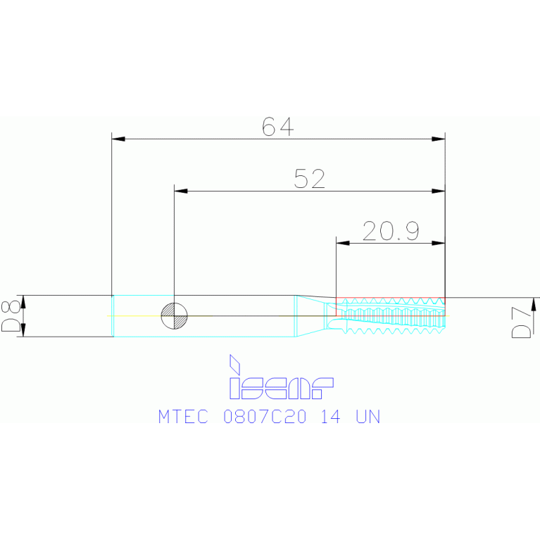MTEC 0807C20 14UN IC908