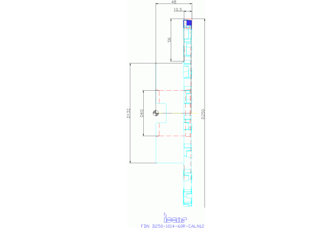 FDN D250-1014-60R-CALN12