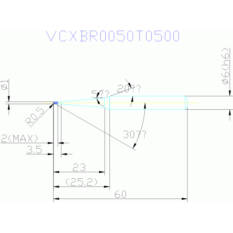 VCXBR0050T0500