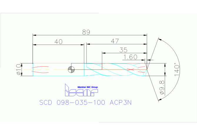 SCD 098-035-100 ACP3N IC908