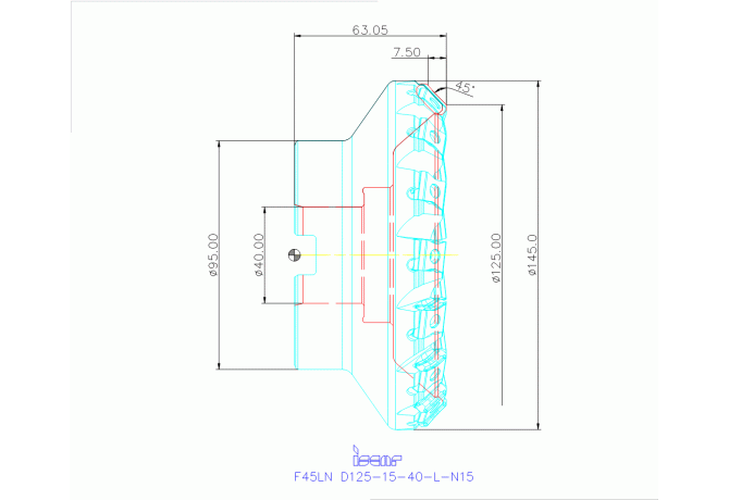 F45LN D125-15-40-L-N15