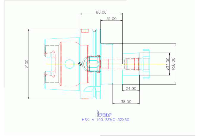 HSK A100 SEMC32X60