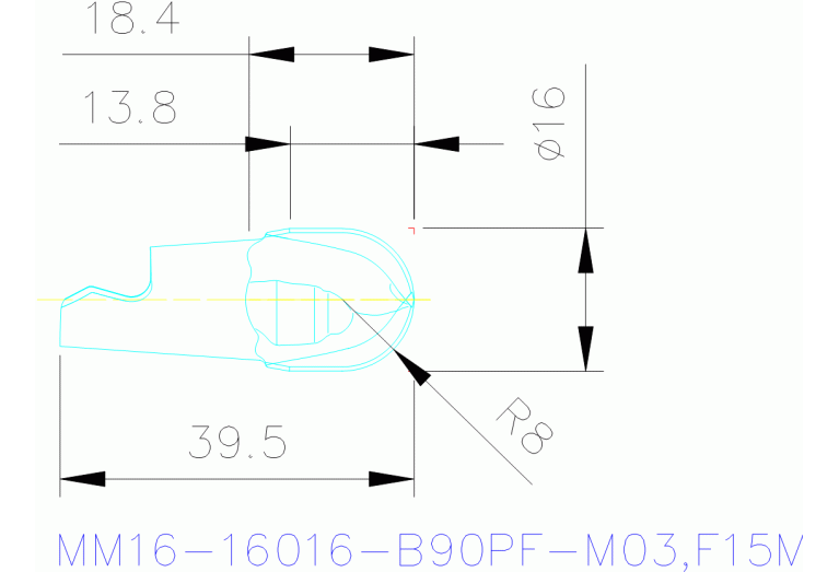 MM16-16016-B90PF-M03 F15M