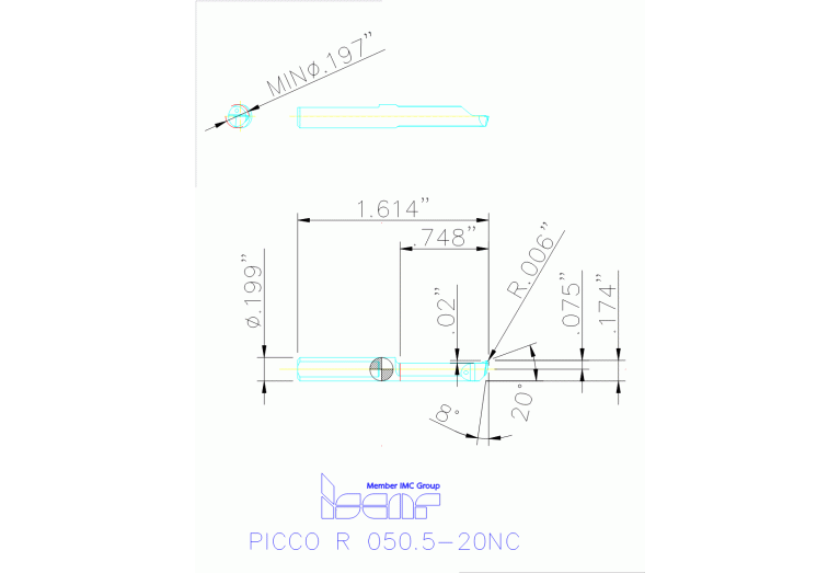 PICCO R 050.5-20NC IC908