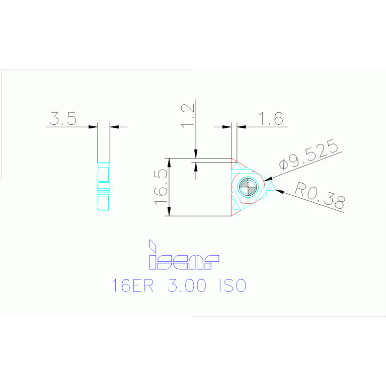 16ER 3.00 ISO IC250