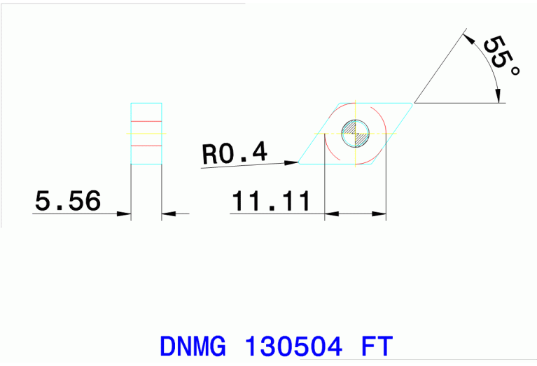 DNMG 130504 FT TT8115B