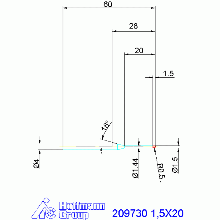 209730 1,5X20