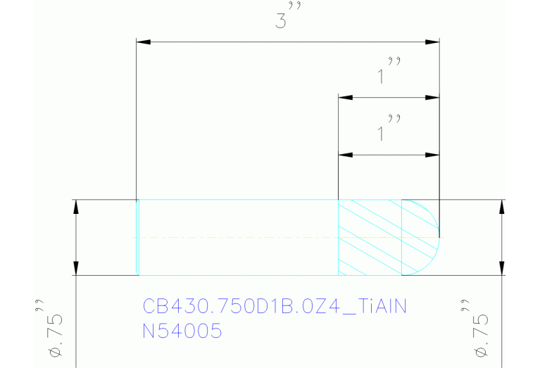 CB430.750D1B.0Z4 TIALN