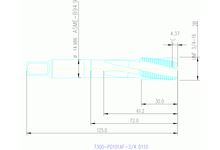 T300-PD101AF-3/4 D110