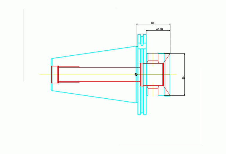 DIN69871-A60MHD80.65