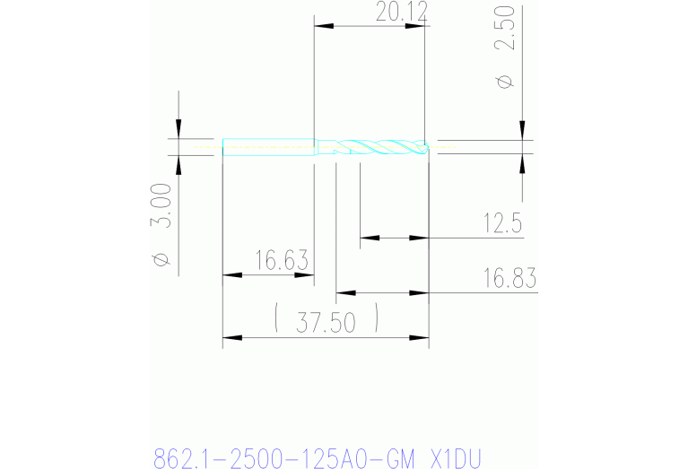 862.1-2500-125A0-GM X1DU
