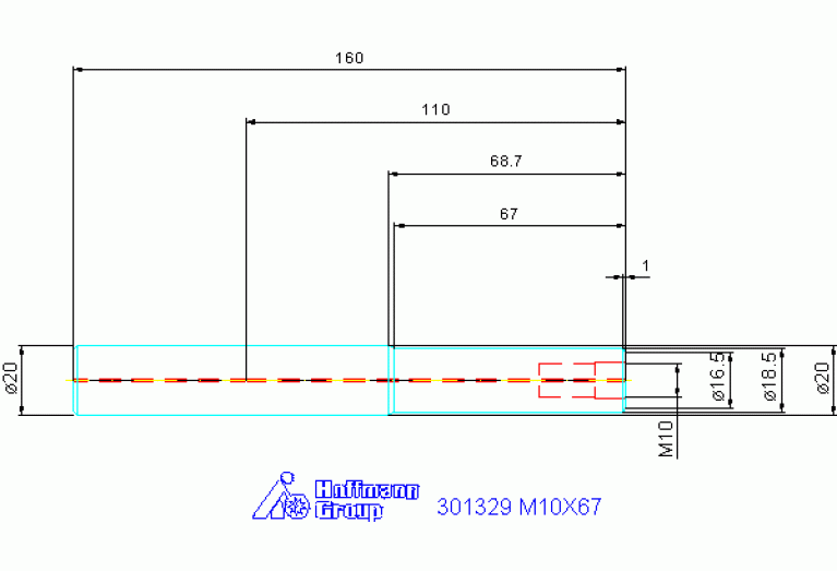 301329 M10X67