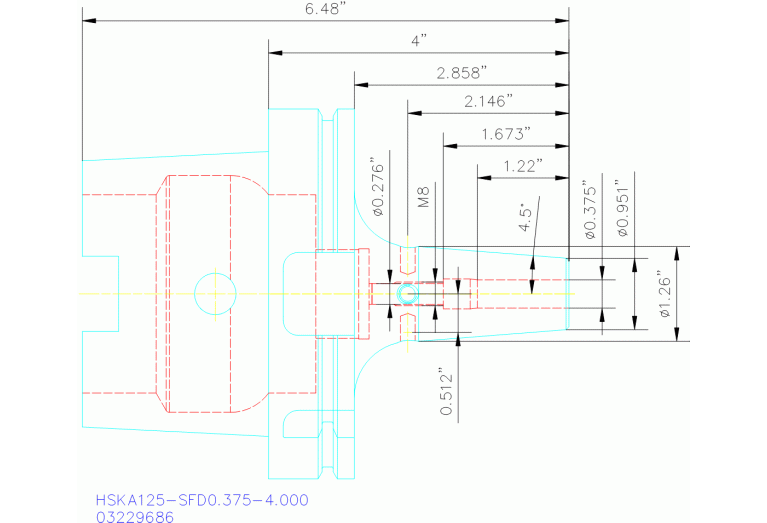 HSKA125-SFD0.375-4.000