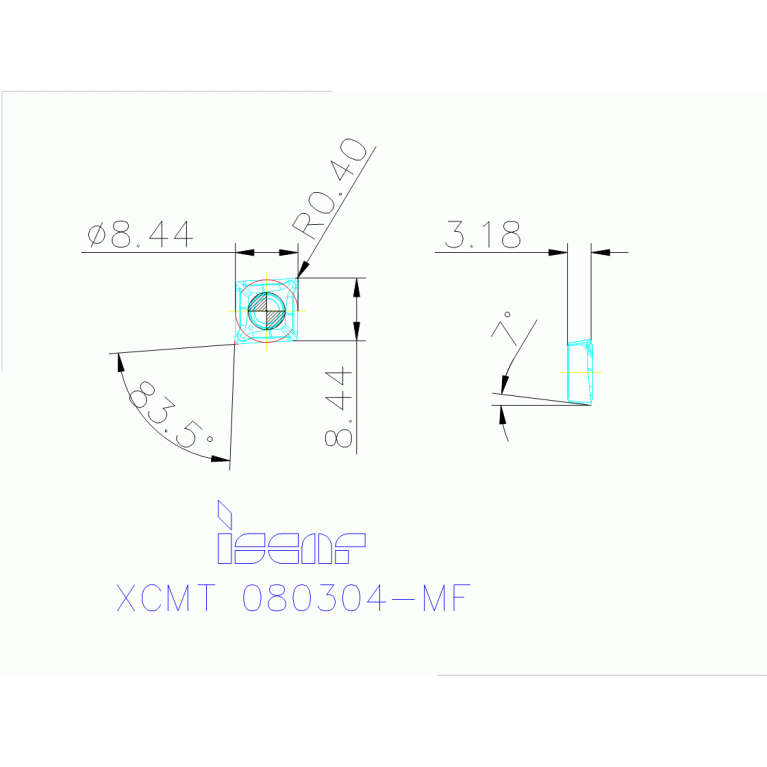 XCMT 080304-MF IC908