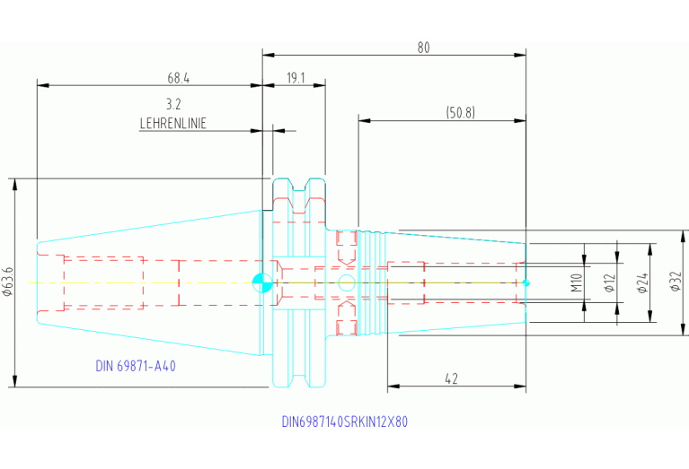 DIN6987140SRKIN12X80