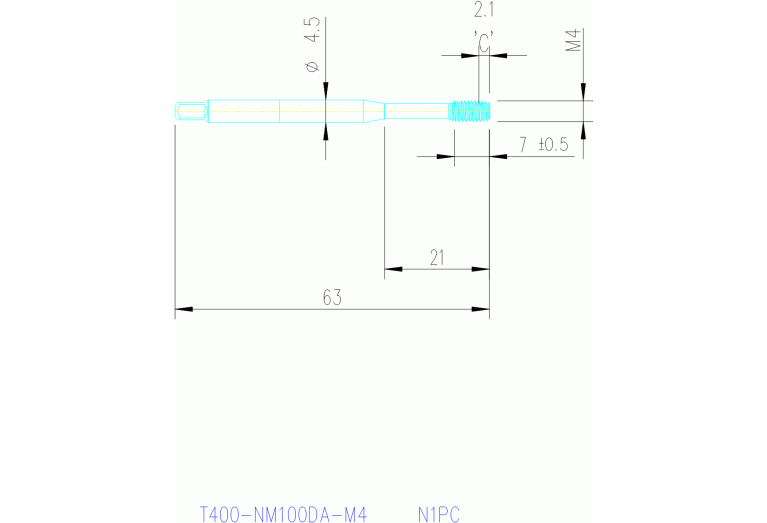 T400-NM100DA-M4 N1PC