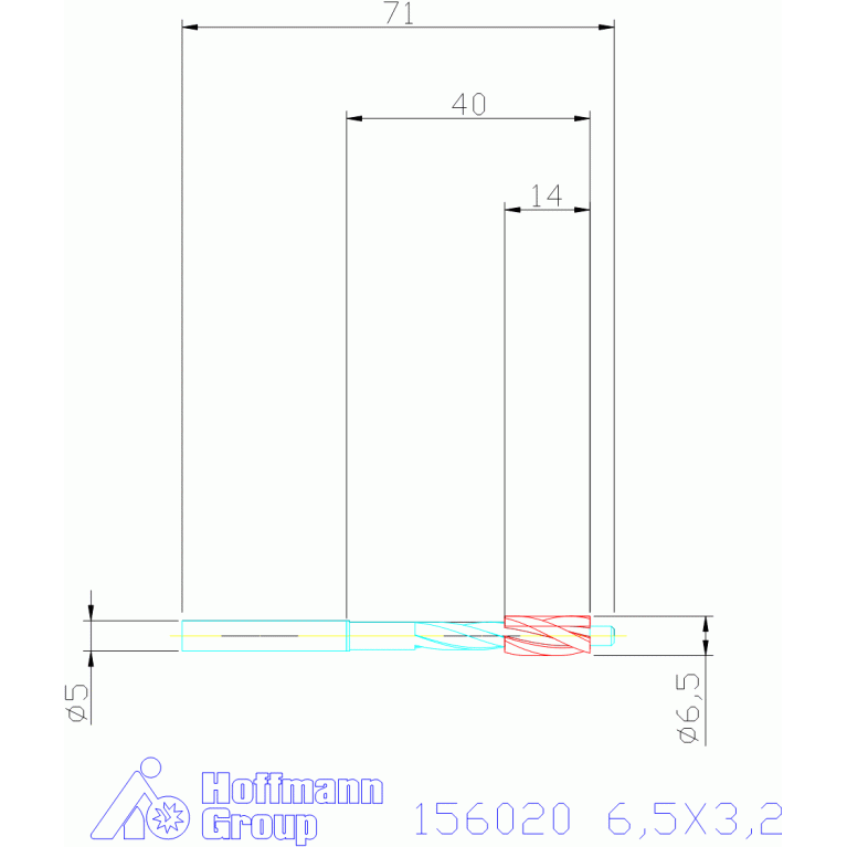 156020 6,5X3,2