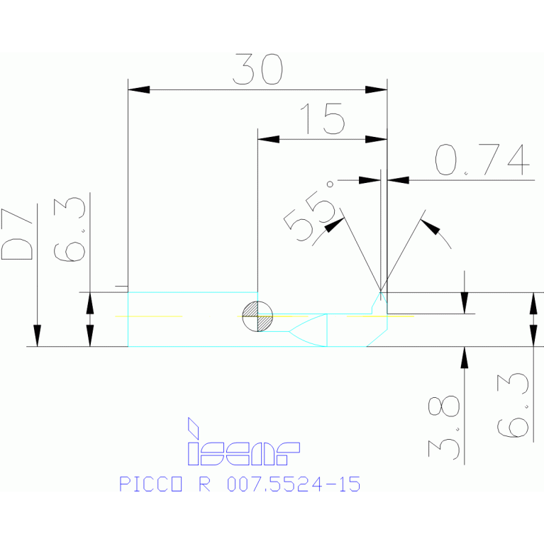 PICCO R 007.5524-15 IC228