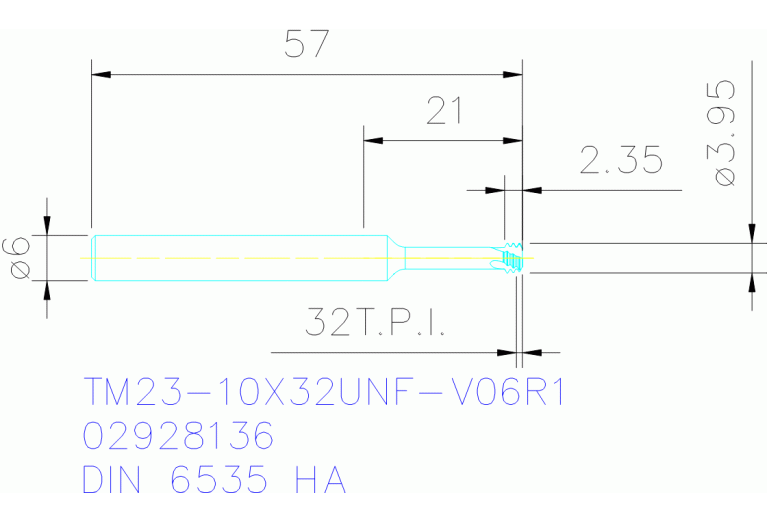 TM23-10X32UNF-V06R1