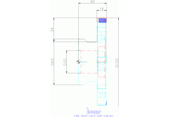 FDN D125-1419-32R-CALN11