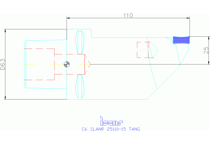 C6 SLANR 25110-15 TANG