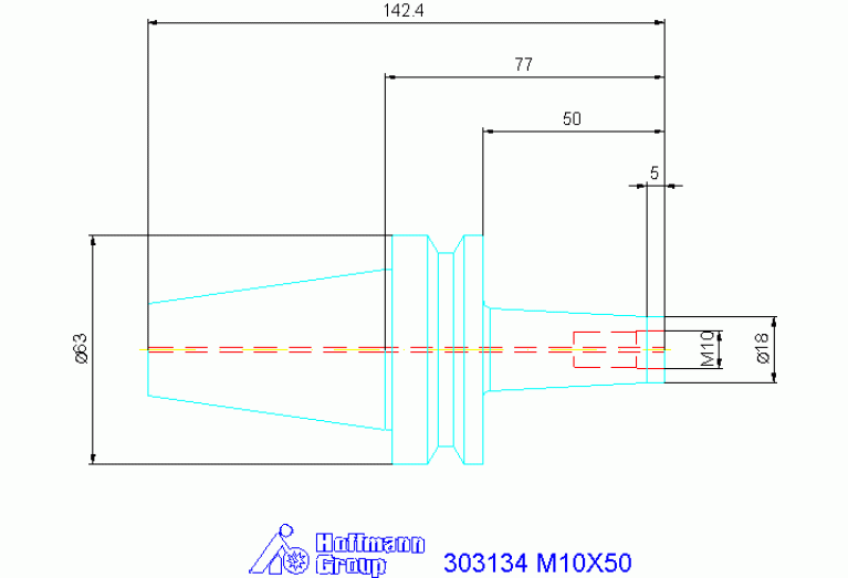 303134 M10X50