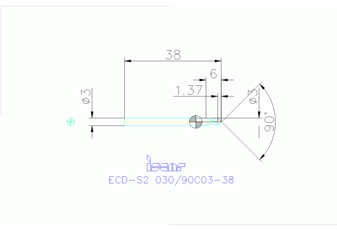 ECD-S2 030/90C03-38 IC900