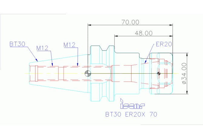 BT30 ER20X 70
