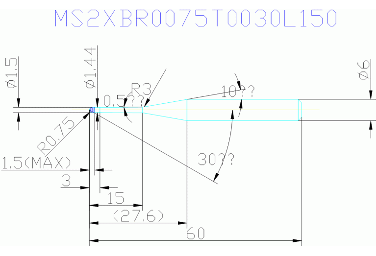 MS2XBR0075T0030L150