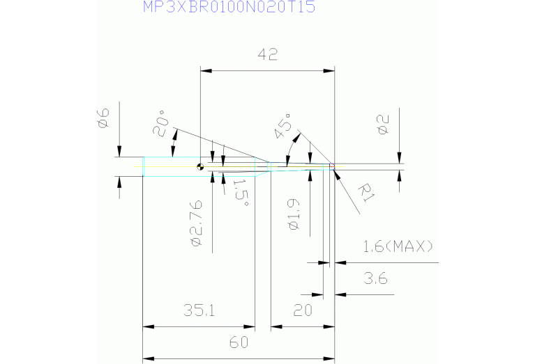 MP3XBR0100N020T15