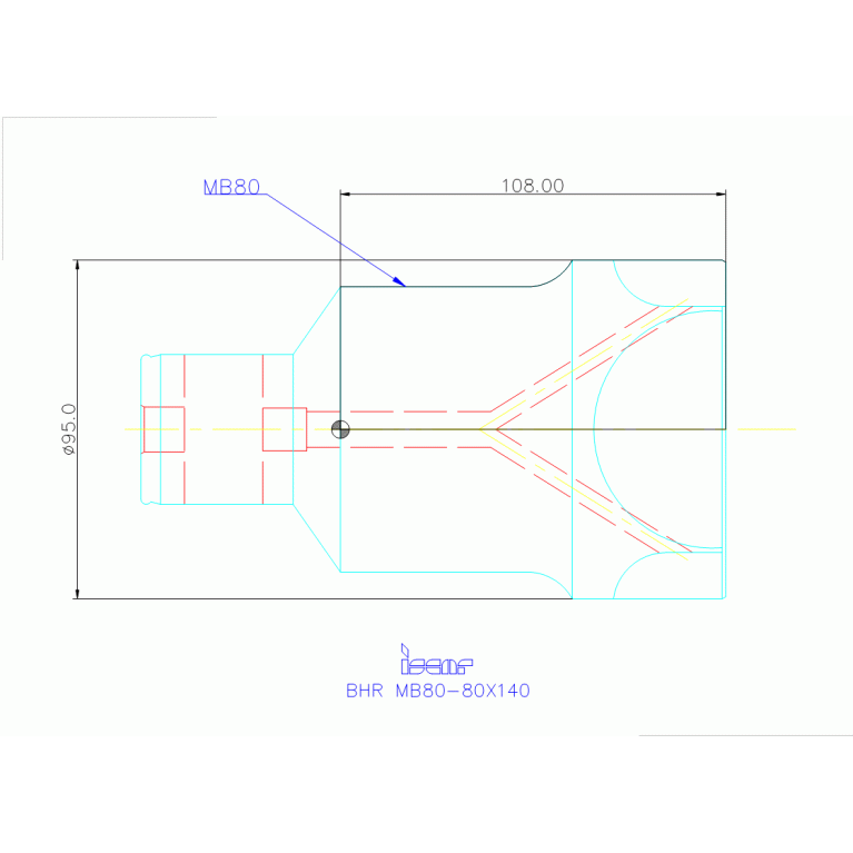 BHR MB80-80X140