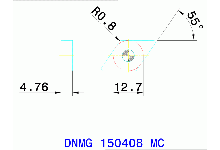 DNMG 150408 MC TT8125