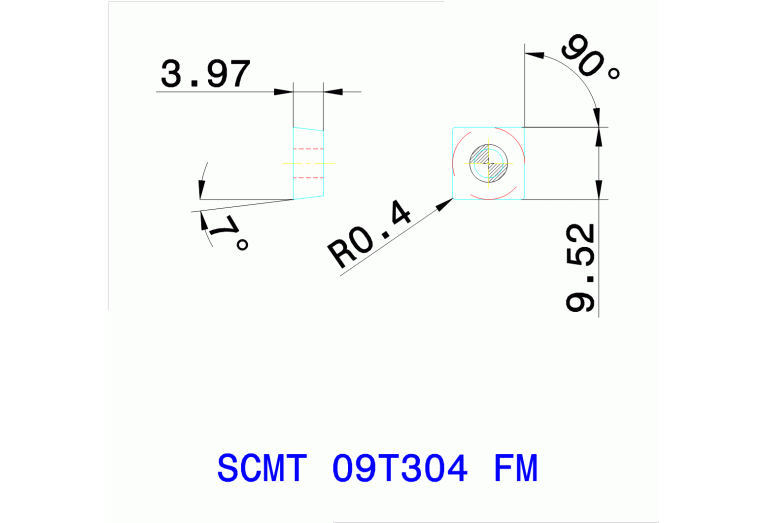 SCMT 09T304 FM PV3010